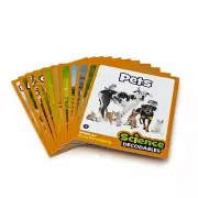 12 Science Decodable Readers Phase 2 - Pets -NON-FICTION Books - By Junior Learn