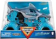 Monster Jam, Official Megalodon Monster Truck, Collector Die-Cast Vehicle, 1:24 Scale