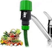VidFair Mixer Tap Hose Connector Kitchen Garden Watering Tap Hose Pipe Snap Connector Adaptor Tool Indoor Outdoor Fitting Kitchen Bath Mixer Tap Garden Hose Pipe Connectors Adapter for Hose Pipe