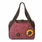 Chala Bowling Bag Sunflower Handbag Purse Shoulder Bag NWT