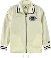 STARTER Mens Penn State Jacket, Off-White, Medium