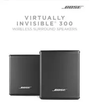 Bose Virtually Invisible 300 Surround Speakers & Wireless Receivers 700 **NEW**