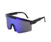 Polarized Sunglasses Men'S And Women'S Outdoor Cycling Goggles Windproof Glasses,Blue