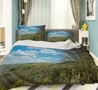 3D Cloud Grass 2842NA Bed Pillowcases Quilt Cover Duvet Kathy Barefield Fay