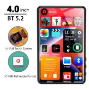 4" Portable Bluetooth HiFi MP3 Player MP4 Media FM Radio Audio Recorder Music