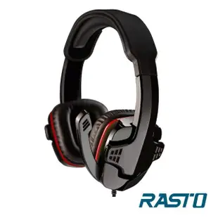 【RASTO】RS35 頭戴耳機麥克風(電競/贈轉接線/伸縮頭帶/視訊會議)