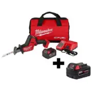 Milwaukee HACKZALL Reciprocating Saw Kit 18V Li-Ion Brushless w/ 5.0Ah Battery