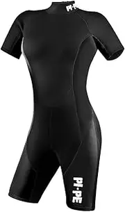 PI-PE Women's Pure Wetsuit Wetsuit Wetsuit Shorty Short Sleeve