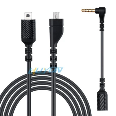 USB Audio Cable+Sound Card for Steelseries Arctis 3 5 7 Pro PS4 XBox One Mac PC
