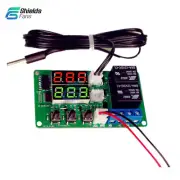 12V Digital Thermometer Temperature Controller Dual Relay Alarm Air Regulator
