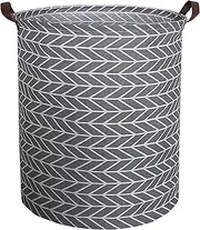 CLOCOR Toy Large Storage Bin-Cotton Storage Basket-Round Gift Basket with Handles for Toys,Laundry,Baby Nursery(Arrowhead)