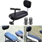 Alloy Bike Saddle with Soft Cushion and Back Rest Enhancing Riding Experience