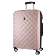 Pierre Cardin 80cm LARGE Hard Shell Case Unisex Case 161 liters - Rose