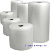 Small Bubble Wrap Cushion Packaging Rolls 300mm 375 400 500 600 750 x 100m 4U