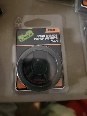 Fox Edges Kwik Change Pop Up Weights Swan USA Seller