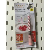 在飛比找蝦皮購物優惠-韓國大創生日快樂旋律蠟燭