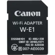 Canon W-E1 Wi-Fi Adapter for EOS 5DS, 5DS R & 7D Mark II Digital Cameras