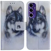 For Samsung Galaxy A16 Wallet Case Pattern Print Leather Phone Cover