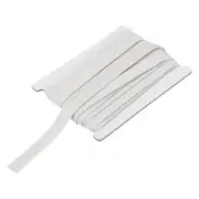 3/8 Inch Double Fold Bias Tape Continuous Bulk Bias Tape Light White 6 Yards