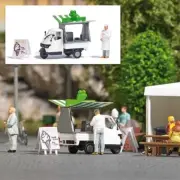 Piaggio Ape 'Soft ice cream' (Figure included) HO/OO Gauge Busch 7991