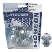 Hobson M12 x 30mm Purlin Zinc Plated Bolts - Pack of 10