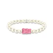 Buy Pearl bracelet with pink Goldbear silver by Thomas Sabo online - THOMAS SABO Australia