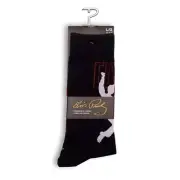 Perris Licensed ELVIS "68 Comeback" Large Crew Socks in Black (1-Pair)