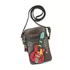 NWT Chala Guitar Crossbody Bag 2 Straps Vegan Leather Colorful Lightweight