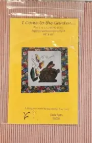 I Come To The Garden Applique & Embroidered Quilt Pattern Part 6 of 12