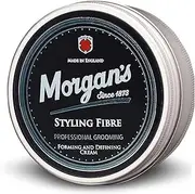 Morgan's Pomade Styling Fibre, Medium Hold Hair Styling Cream for Defining and Forming, Ideal for Messy Styles, Partings and Quiffs 75ml