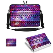 15" 15.6" Laptop Computer Bag w Shoulder Strap & Matching Skin Mouse Pad 3102
