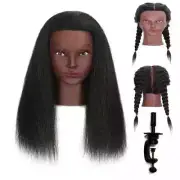 Training Mannequin Manikin Head For Hairdresser Practice Braiding Hair Styling
