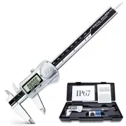 Kynup Digital Caliper 6"/150mm IP67 Stainless Steel Inch/Metric Measuring Tool