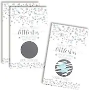 It's A BOY! Twinkle Twinkle Little Star Themed Gender Reveal Scratch Off Cards for Baby Showers, 20 2" X 3” Double Sided Cards by AmandaCreation