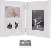 Vaguelly Pvc Baby Photo Frame Newborn Growth Record Baby Book Memory for Baby Shower