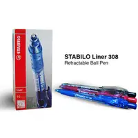 在飛比找PChome商店街優惠-STABILO鵝牌 liner 308F細字自動原子筆 (0