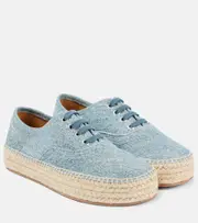 [JW Anderson] JW Anderson Suede espadrilles AU 10 blue
