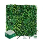 Artificial Boxwood Panels, Grass Wall Panels 20"x20"(12pcs), Privacy Hedge Fe...