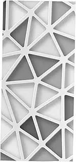 DOITOOL Refrigerator Door Sticker Decor Removable Wall Stickers Waterproof Geometric Door Protector Smart Switch Artificial Tape USB Fridge Magnets Wallpaper PVC Door Decals