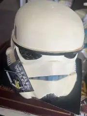 Star Wars Don Post Stormtrooper Helmet 1995 W Tag Has Wear Marks Stains NWT