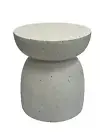 Mushroom Stool Pot Holder Stand Pot Base Holder Indoor Outdoor Garden White