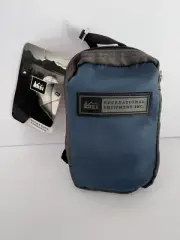 REI Ducks Back Raincover Waterproof 40L Gray Packable Backpack Hiking Camp NWT