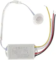 Haofy Motion Sensor Switch, Infrared Human Body Motion PIR Sensor Induction Switch for Light Lamp