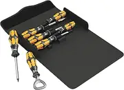 Wera Kraftform 900/7 2 Chiseldriver Screwdriver 7-Piece Set