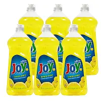 在飛比找Yahoo奇摩購物中心優惠-美國 JOY 濃縮洗碗精30oz/887ml-檸檬 6入組