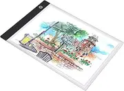 A2 Ultra-Thin LED Light Box Dimmable Brightness Drawing Table USB Powered for Artists Designing Drawing Streaming Sketching Animation