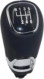 Gear Shift Knob 5/6 Speed Car Shift Gear Knob Lever Gaitor Boot Cover for Skoda for Rapid 2012 2013 2014 2015 2016 2017 2018 Shift Knob