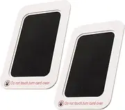KOMBIUDA 2 Pcs Children's Footprint Ink Pad Handprint Ink Pad Ink Pad for Prints Hand Print Kits for Babies Inkless Hand and Footprint Kit Ink for Footprints Inkless Pad Black Printing Ink