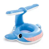 在飛比找家樂福線上購物網優惠-【泳具】Intex鯨魚造型浮排