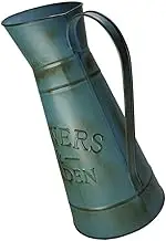 DECHOUS 1pc Decorative Kettle Vase for Flower Arrangements Retro Style Household Adornment Unique Chic Design for Dried Bouquets Flowers for Home Office Balcony Decor
